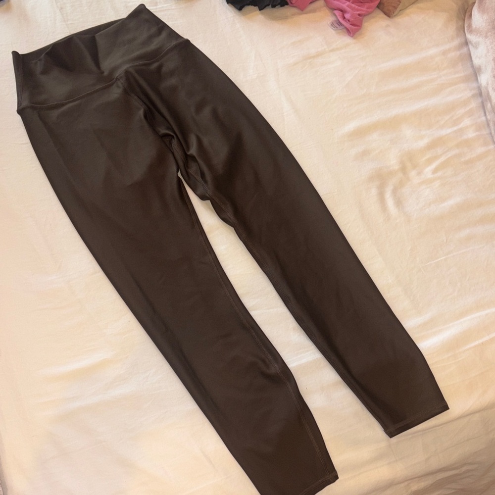 7/8 Airlift Alo Yoga Espresso High-Waisted Leggings